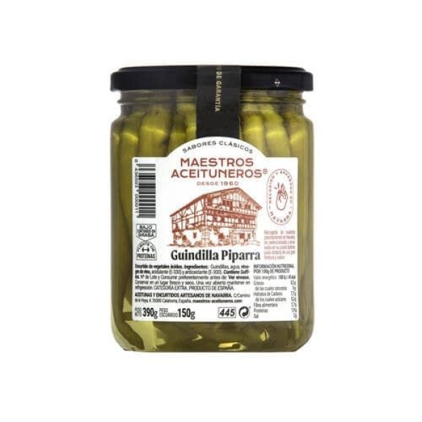 PIPARRA EN VINAGRE M.ACEITUNEROS V370